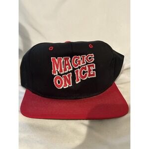 Magic On Ice Myrtle Beach SC South Carolina Vintage Hat Cap Snapback Black